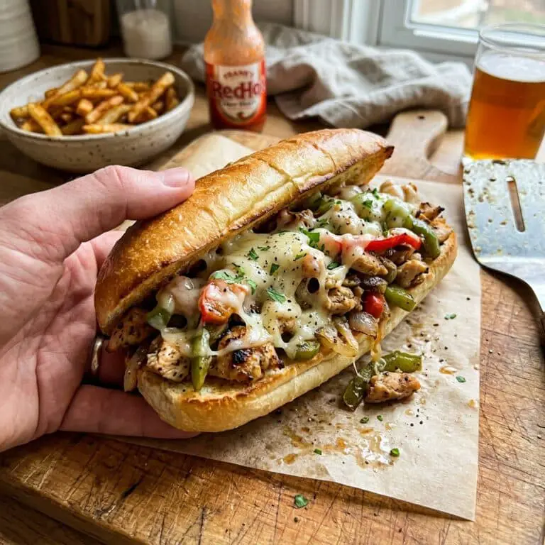 Chicken Philly Cheese Steaks