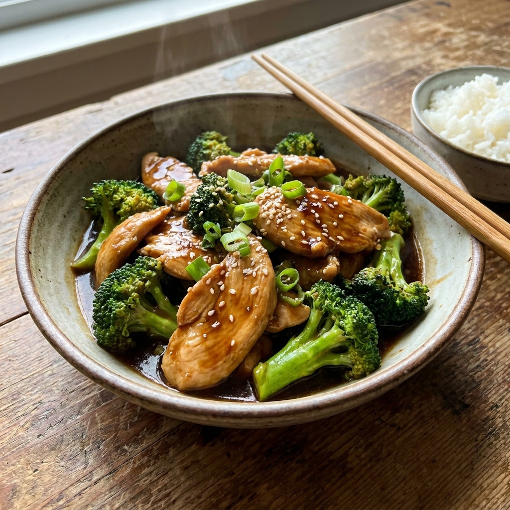 Chinese Chicken and Broccoli