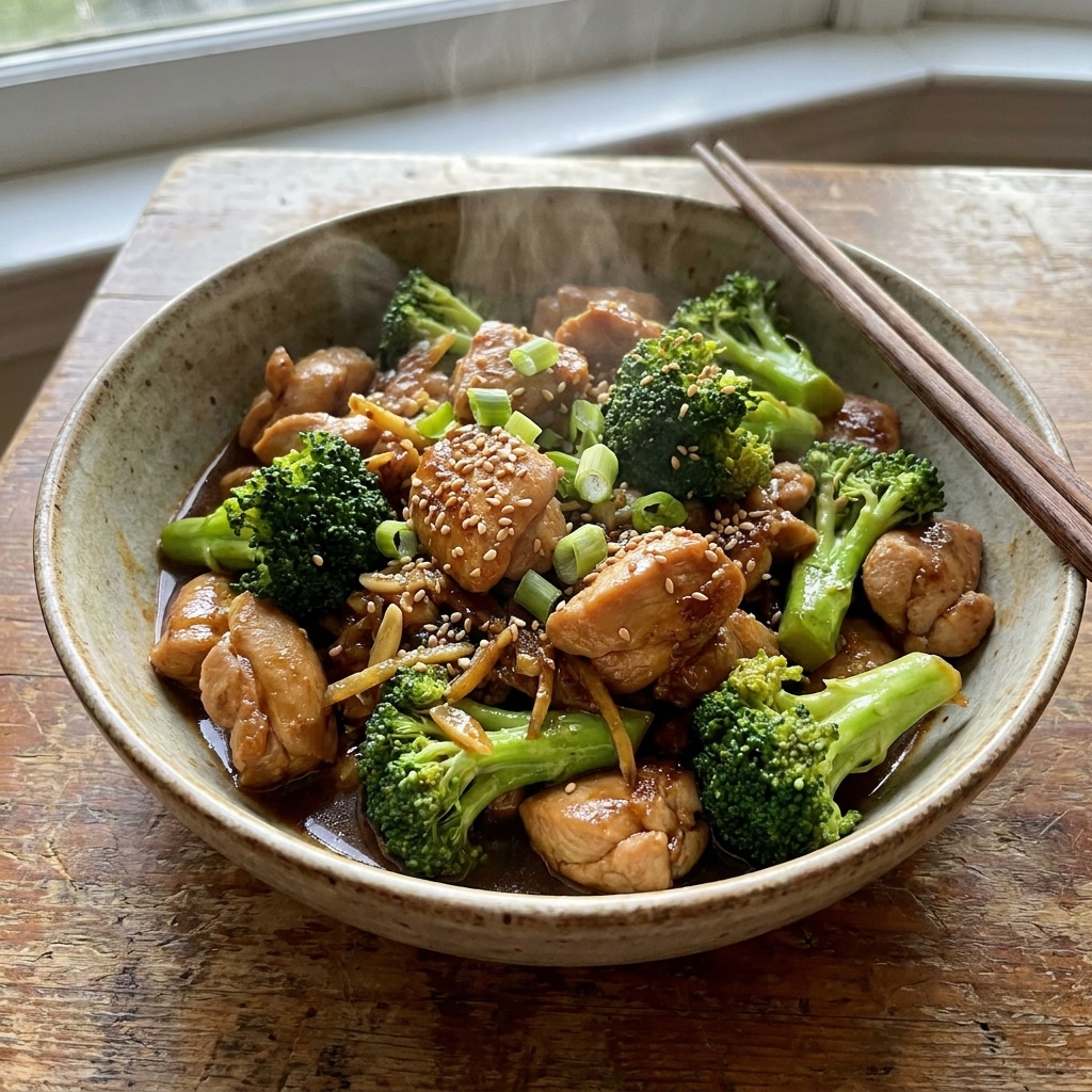 Chinese Chicken and Broccoli