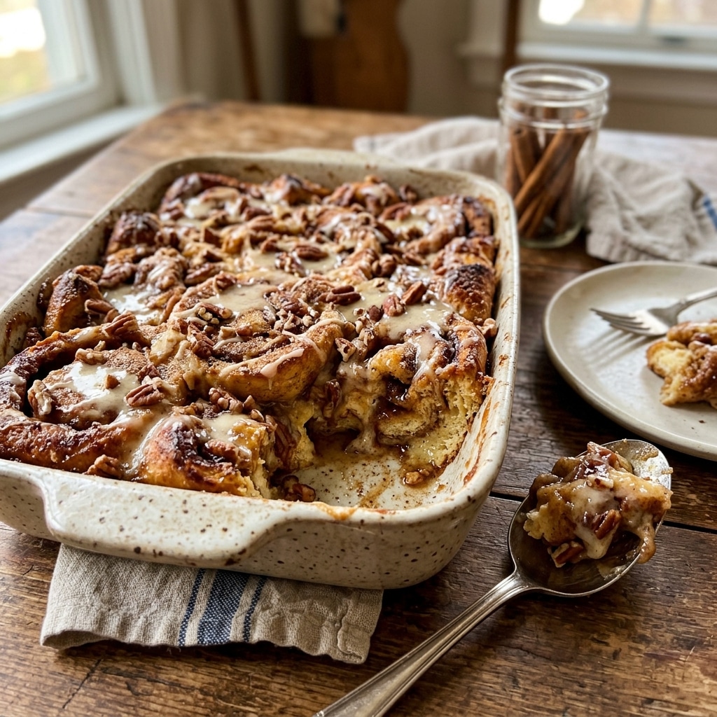 Cinnamon Roll Bread Pudding