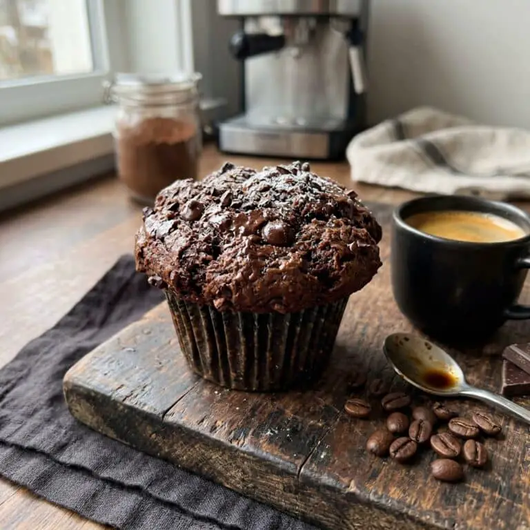 Double Chocolate Muffins
