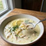 Greek Lemon Chicken Soup with Orzo (Avgolemono)