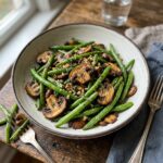 Green Beans with Mushrooms