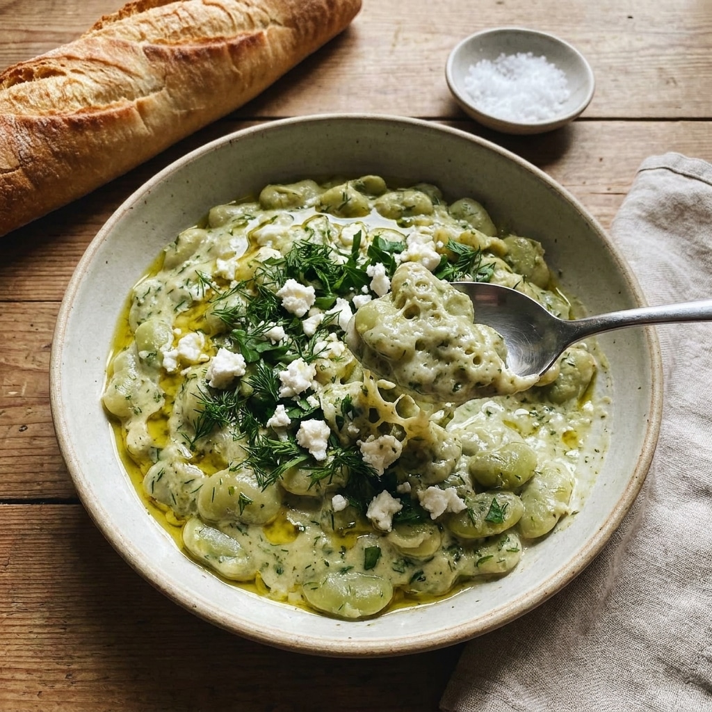 Vegan Herby Green Butter Beans