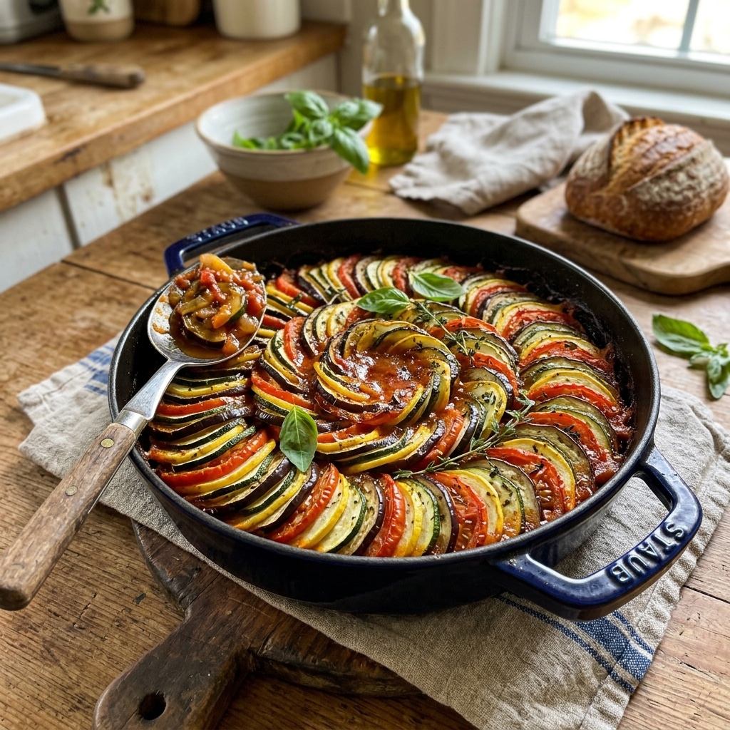 Homemade Classic French Ratatouille