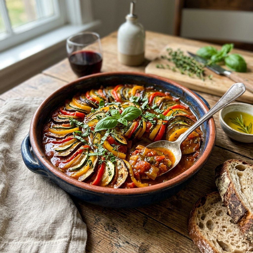 Homemade Classic French Ratatouille