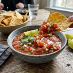 Homemade Fresh Salsa Recipe in a Blender