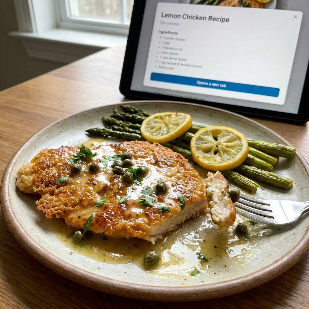 Lemon Chicken with BEST Lemon Butter Sauce