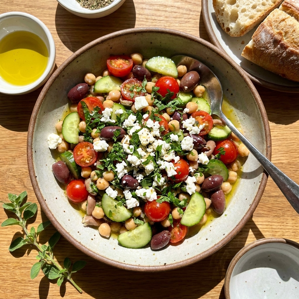 Mediterranean Bean Salad