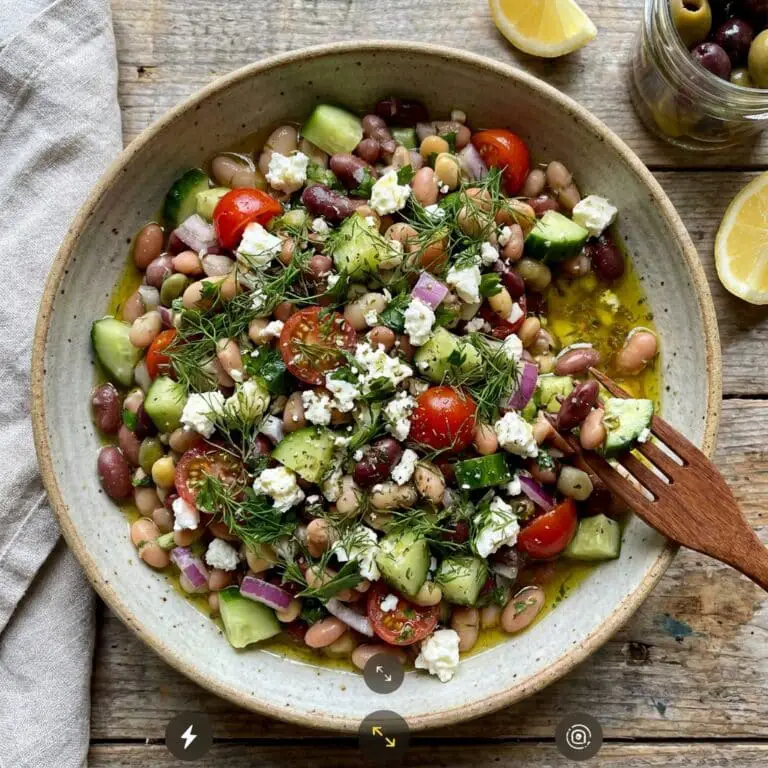 Mediterranean Bean Salad