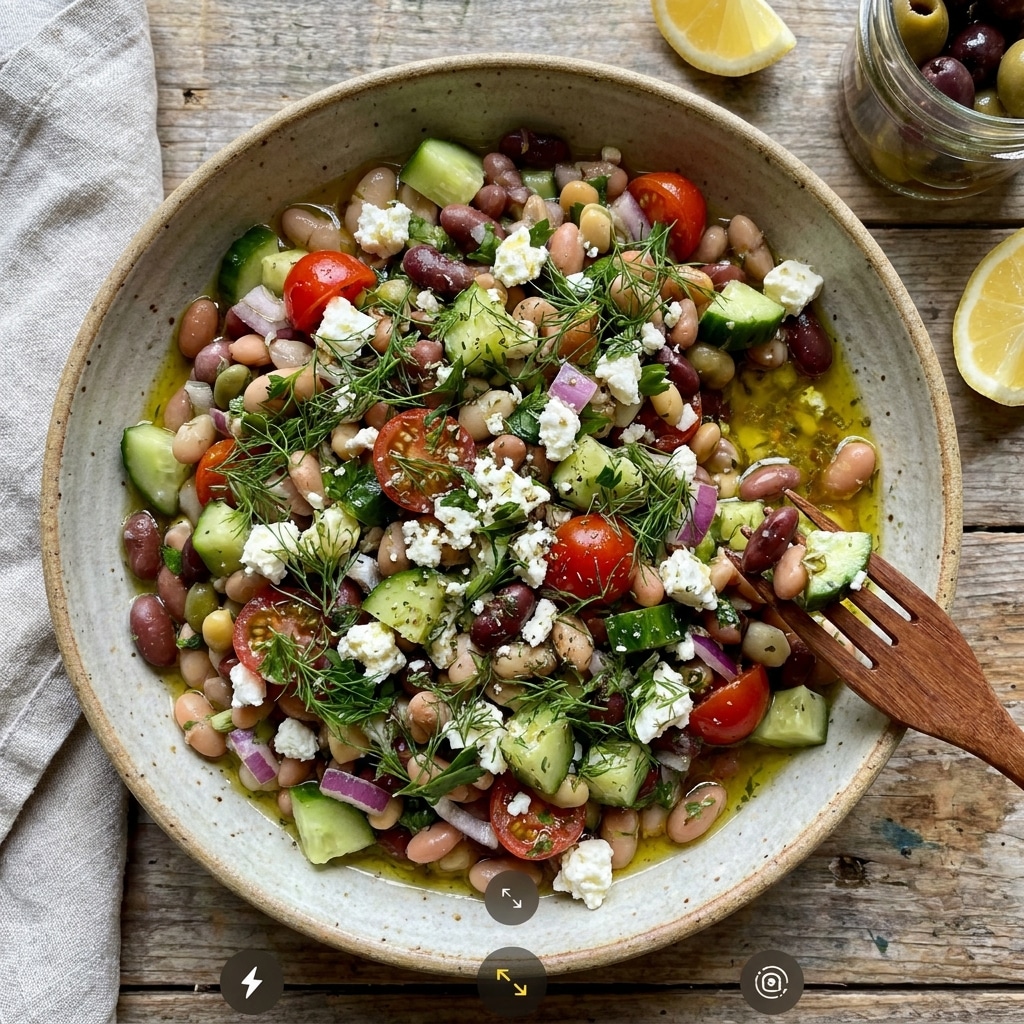 Mediterranean Bean Salad