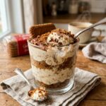 No Bake Biscoff Tiramisu Cups with Greek Yogurt & Mascarpone