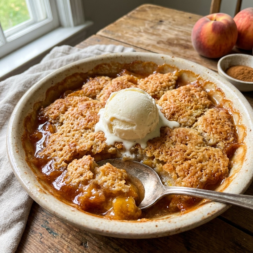 Fresh Peach Cobbler