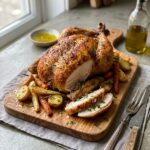 Simple Whole Roast Chicken (Whole30 & Paleo)