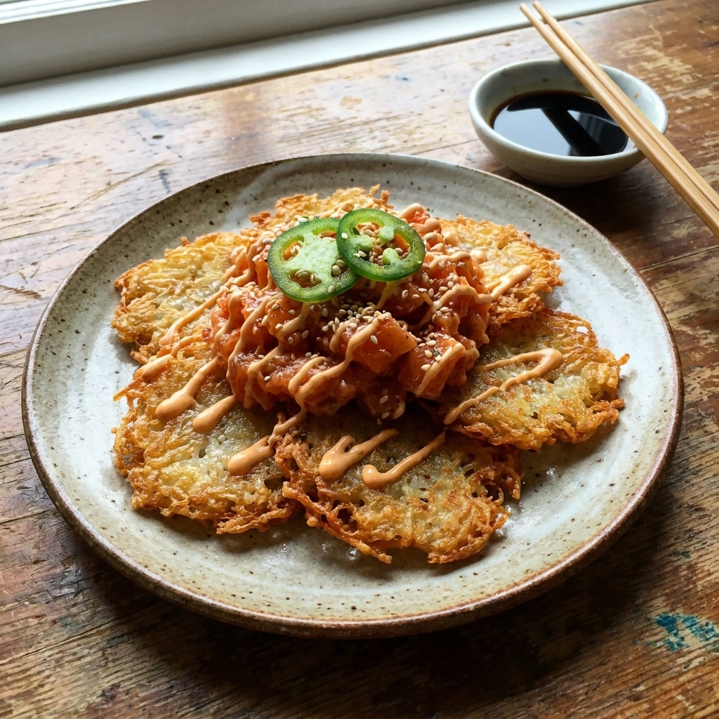 Spicy Salmon Crispy Rice