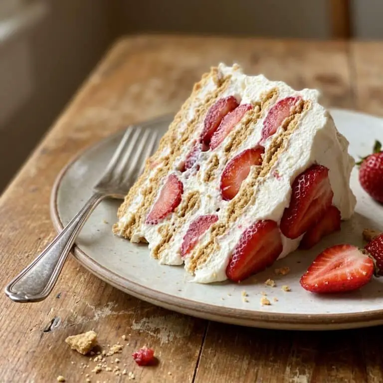 Strawberry Icebox Cake
