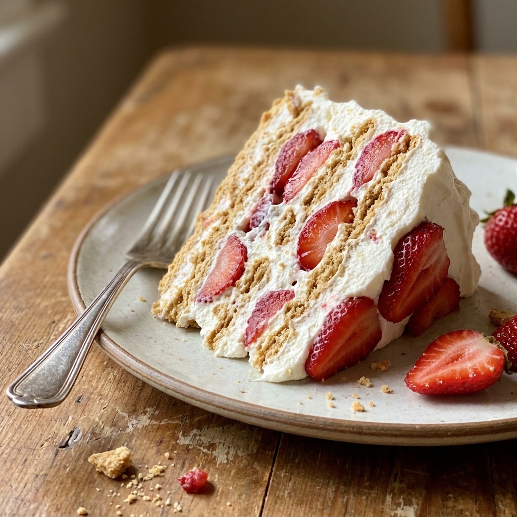 Strawberry Icebox Cake