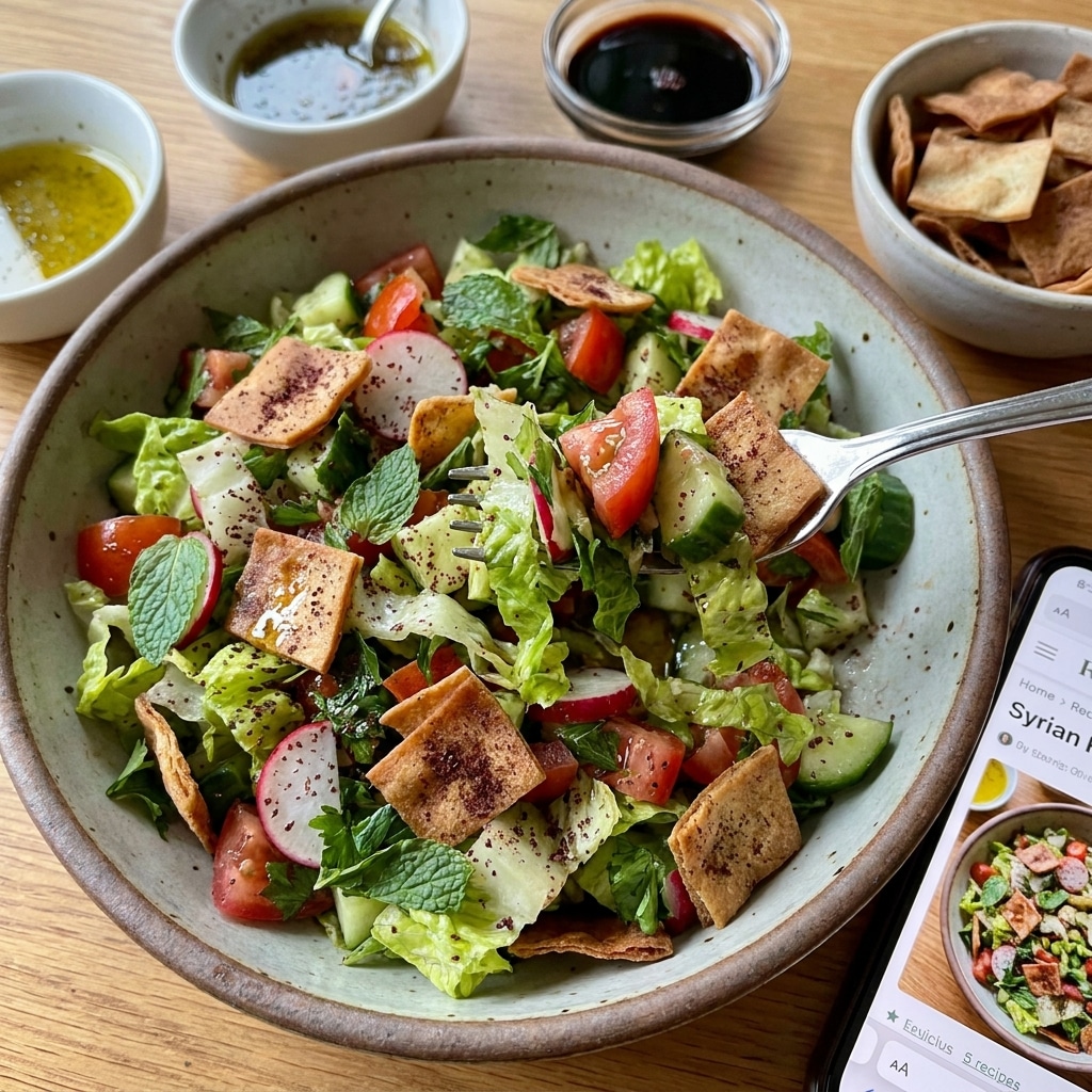 Middle Eastern Syrian Salad
