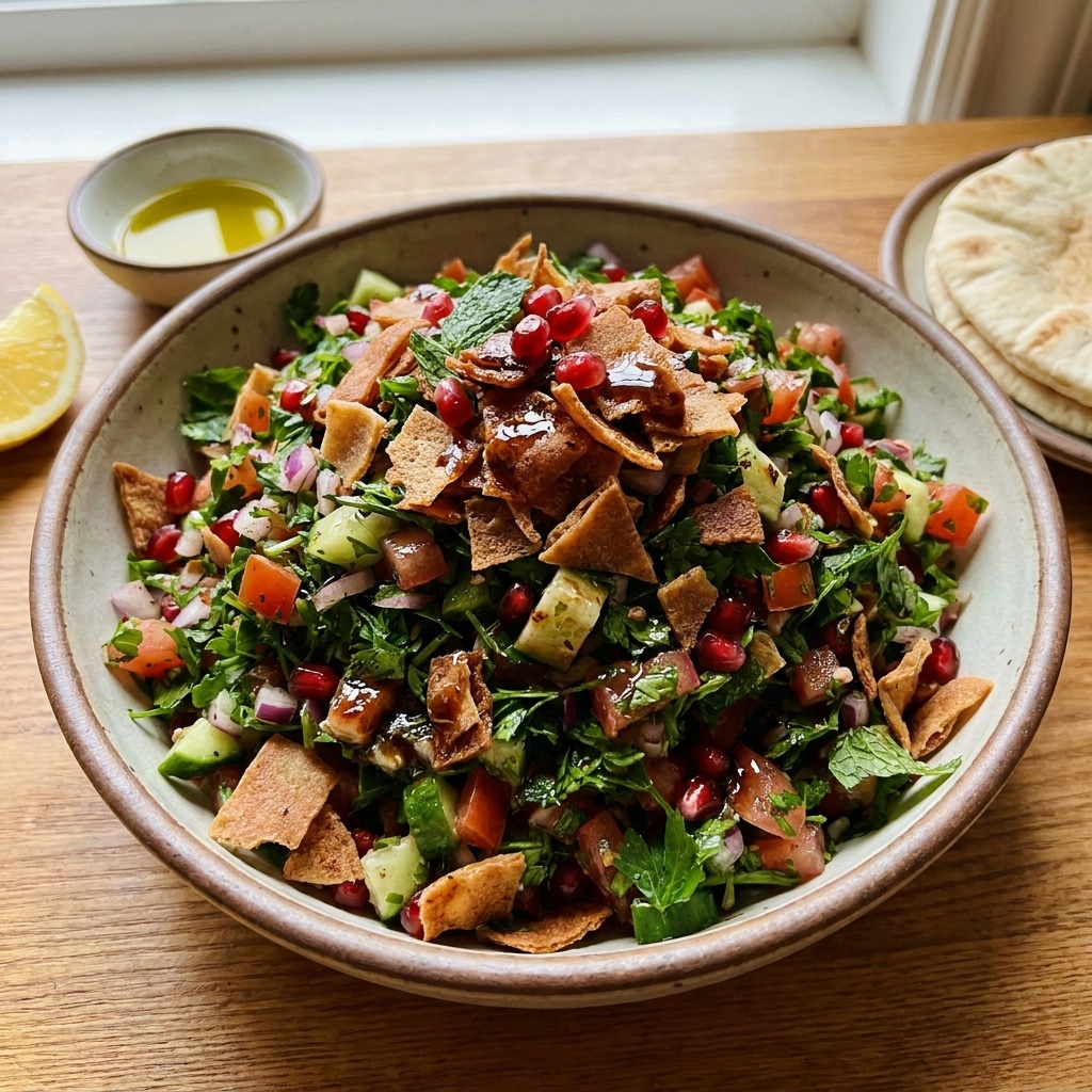 Middle Eastern Syrian Salad