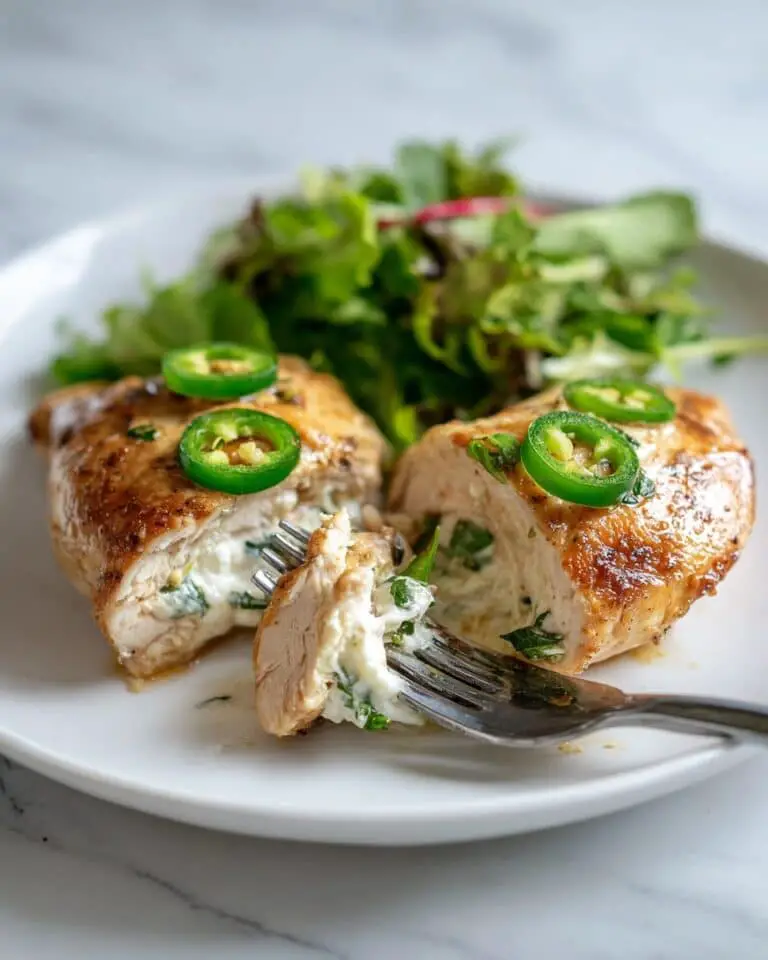 Jalapeño Popper Stuffed Chicken Recipe