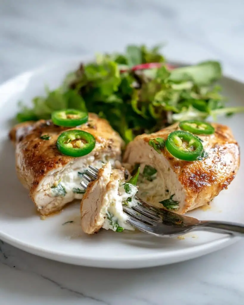 Jalapeño Popper Stuffed Chicken Recipe