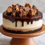 Caramel Chocolate Coffee Cheesecake Recipe