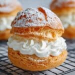 Cream Puffs with Vanilla Whipped Cream Recipe