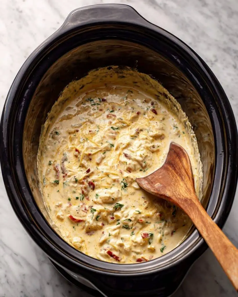 Crockpot Sausage Cheese Grits Recipe