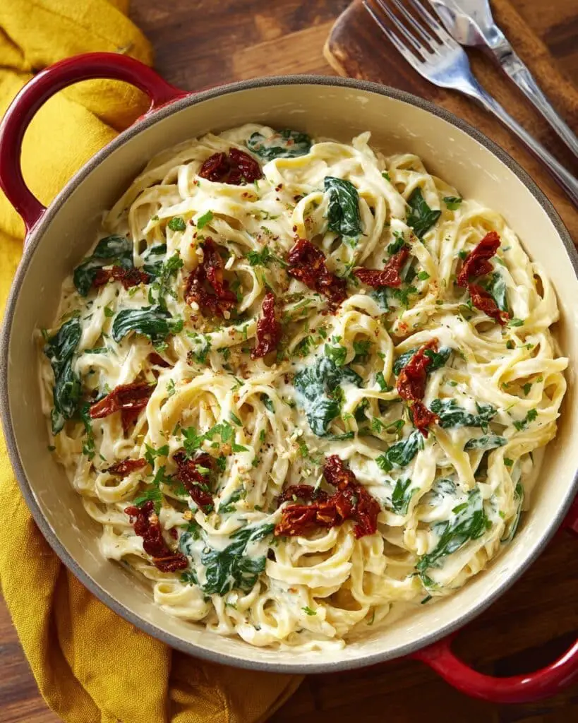 Tuscan Pasta: Creamy Herbal One-Pot Pasta Recipe