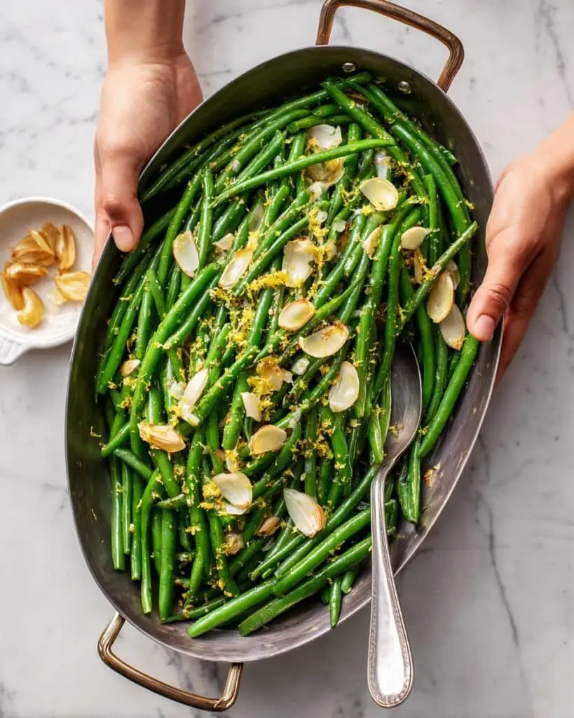 Garlic Butter Green Beans Recipe