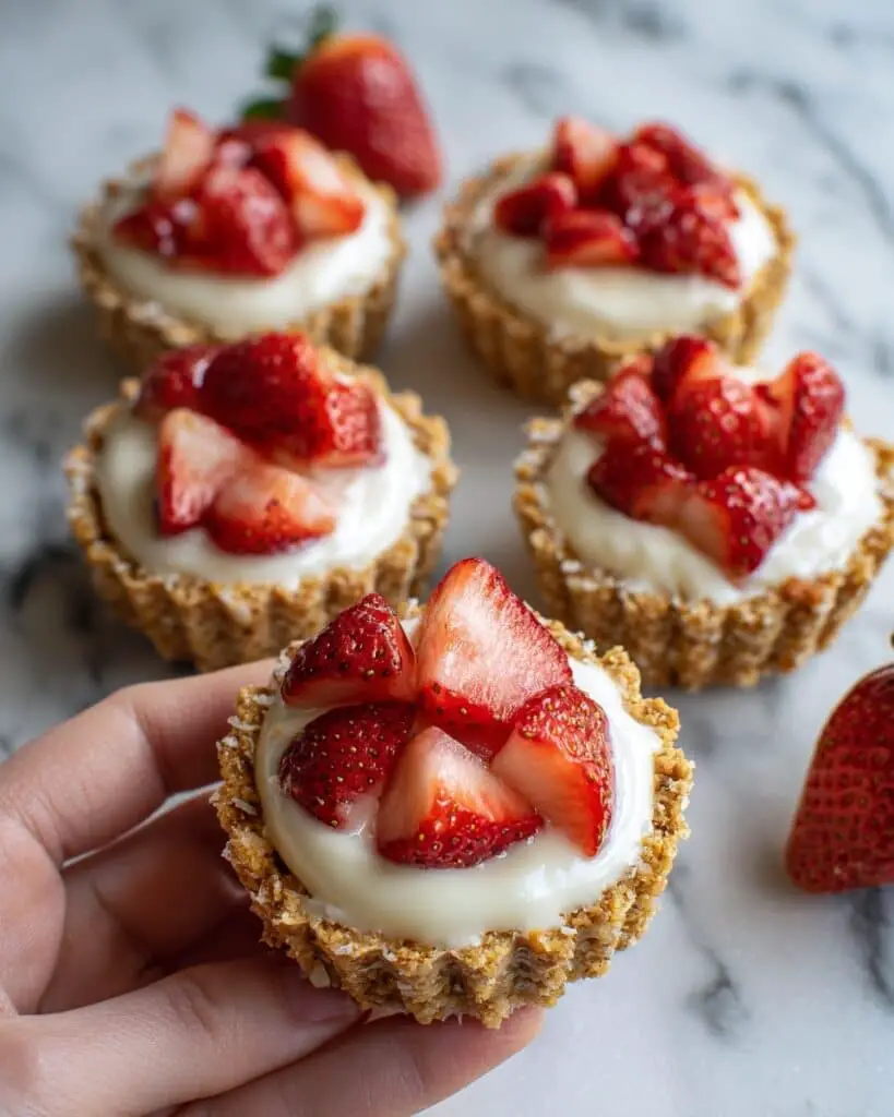 Strawberry Shortcake Cookie Cups Recipe