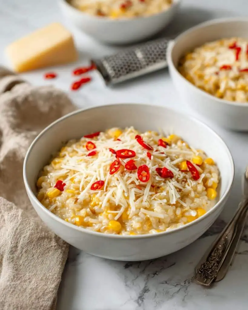 Creamy Corn Orzo Recipe