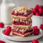 Raspberry Shortbread Bars Recipe
