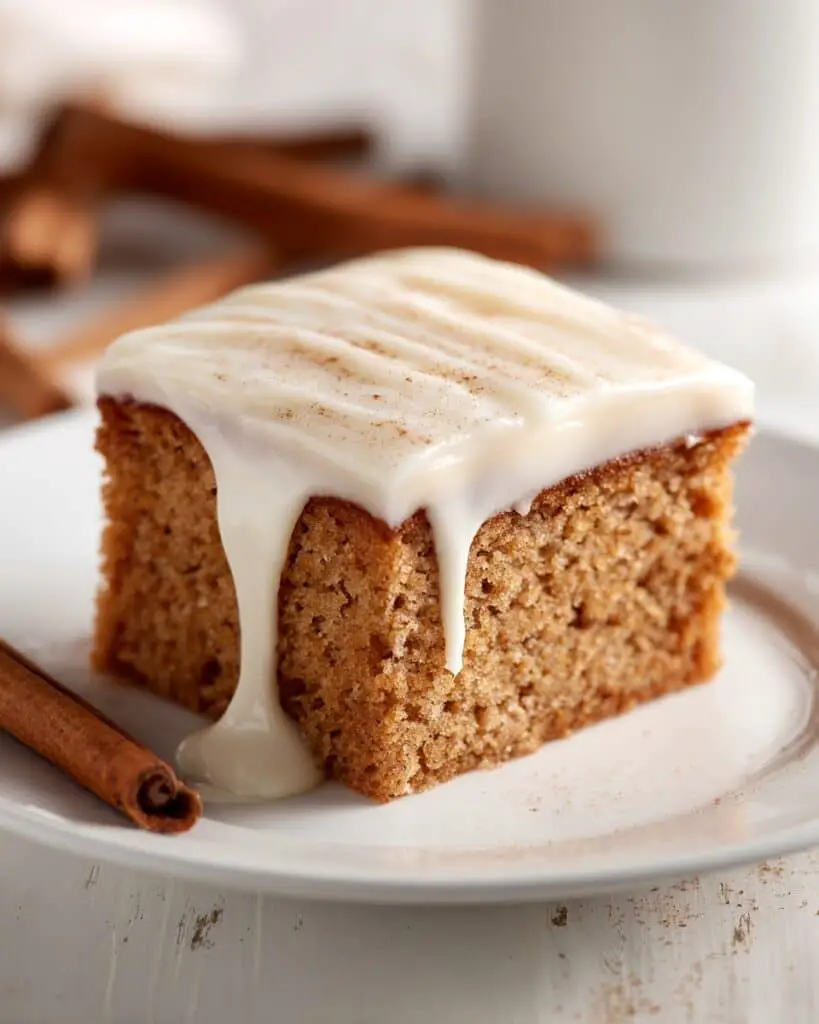 Cinnamon Roll Poke Cake Recipe