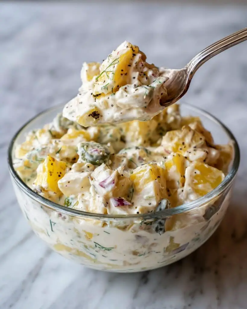 Dirty Martini Potato Salad Recipe