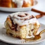 Cinnamon Roll Bread Pudding with Cream Cheese Icing Recipe