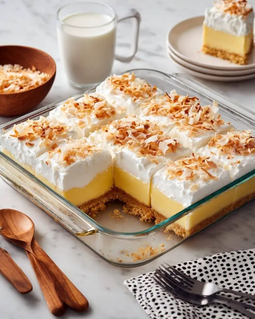 Coconut Cream Bars Recipe