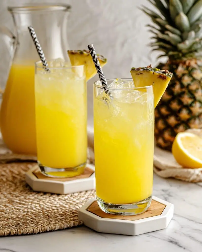 Pineapple Lemonade Punch Recipe