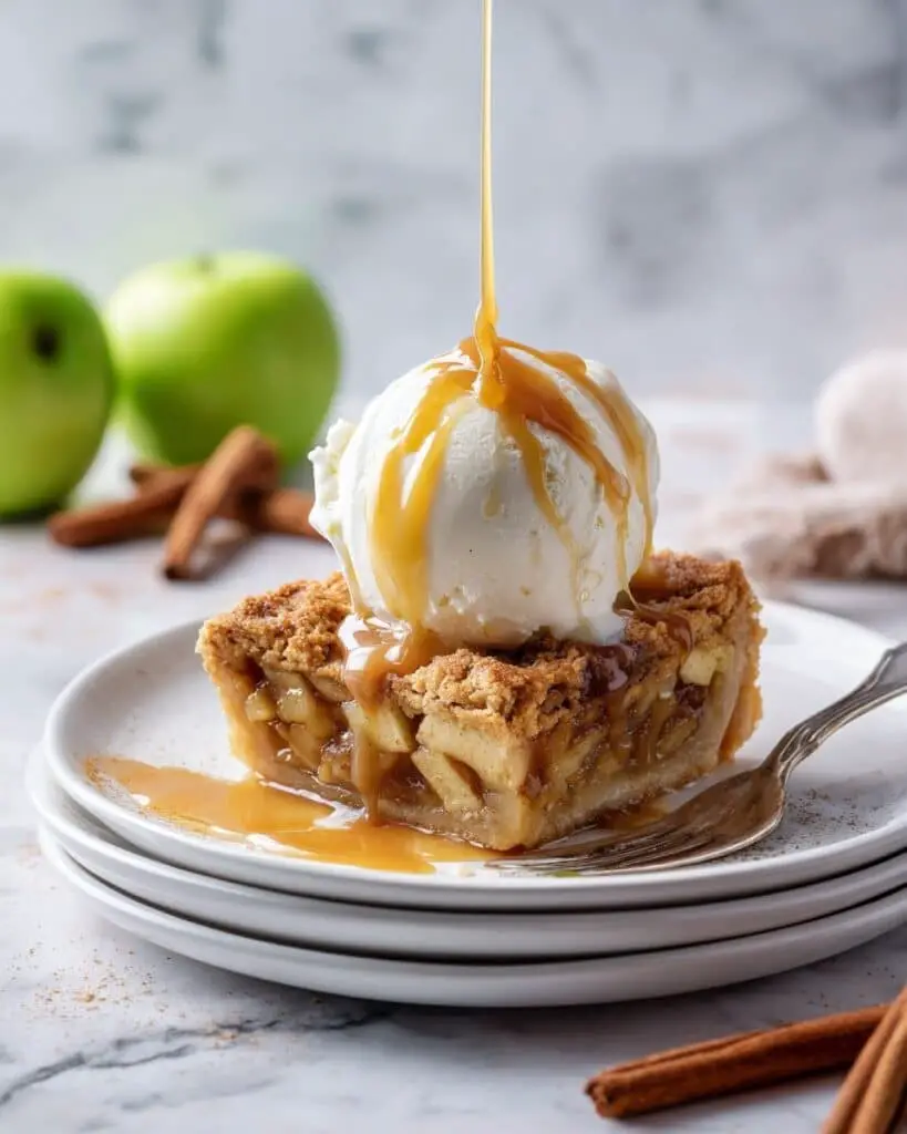 Apple Bread Pudding with Cinnamon and Maple Recipe
