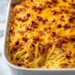 Cheesy Chicken Spaghetti Bake Recipe