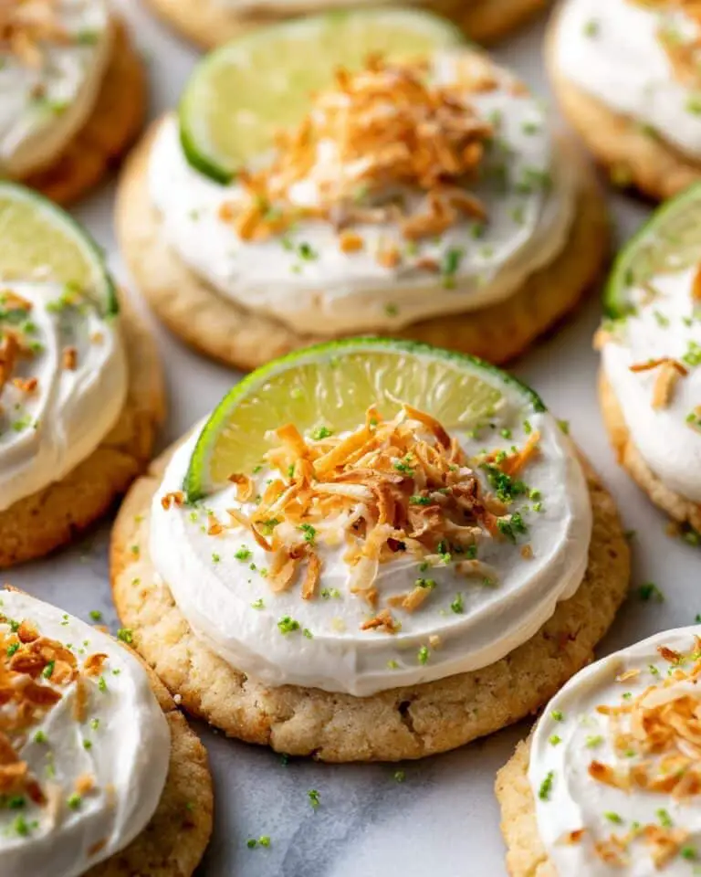 Coconut Lime Swig Sugar Cookies {Copycat Recipe} Recipe