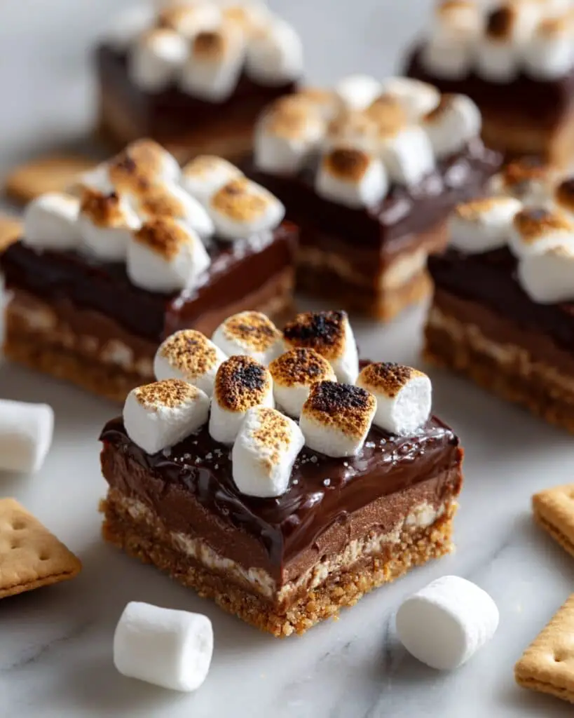 S’mores Cheesecake Bars Recipe