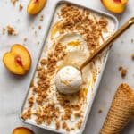 Peach Cobbler Ice Cream Recipe