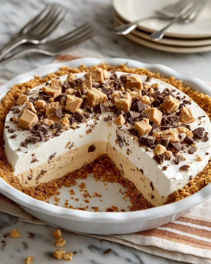 No-Bake Peanut Butter Pie Recipe