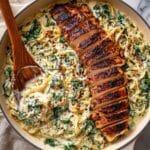Creamy Spinach Artichoke Chicken Pasta Recipe