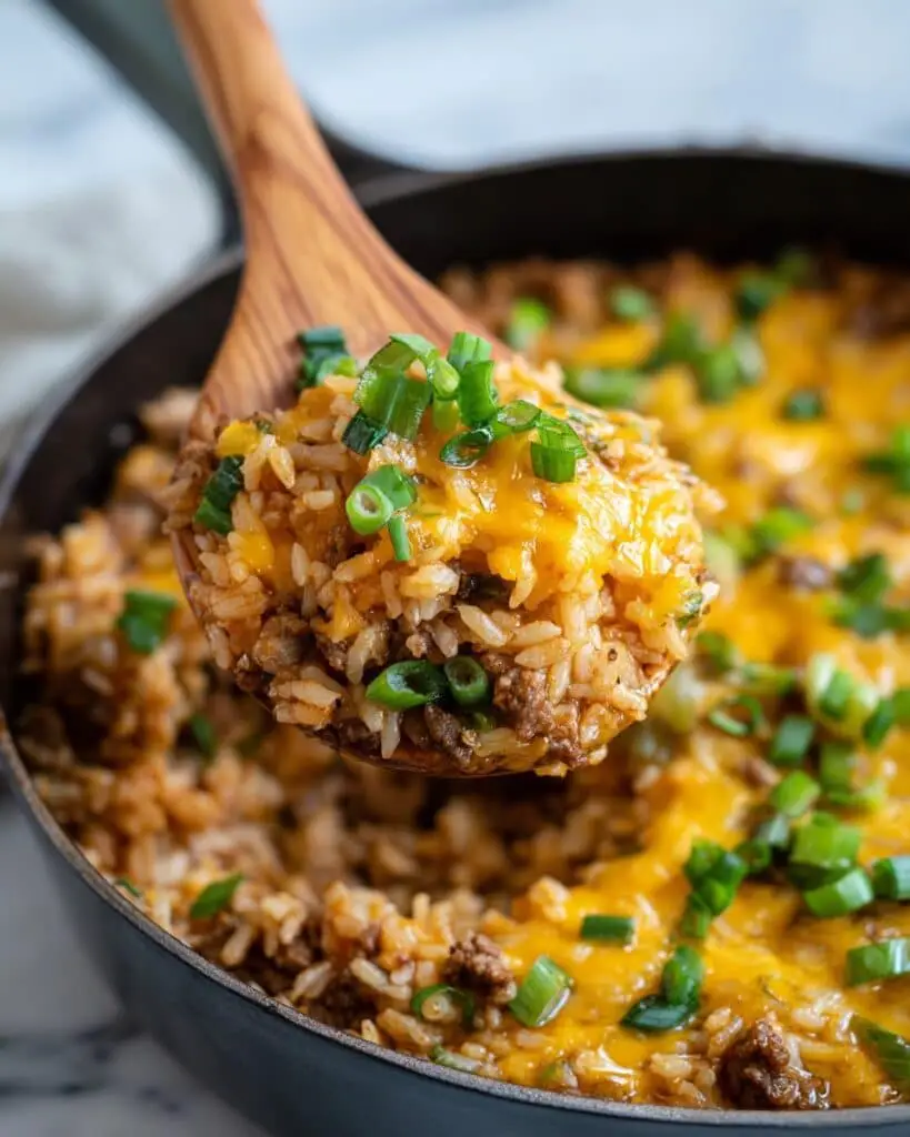 Skillet Taco Rice Recipe