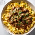 Creamy Beef and Mushroom Stroganoff Recipe