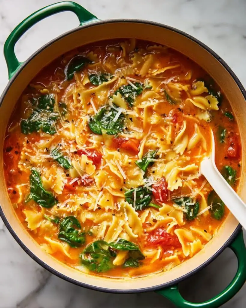 Vegetarian Lasagna Soup Recipe