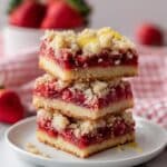 Strawberry Crumble Bars Recipe