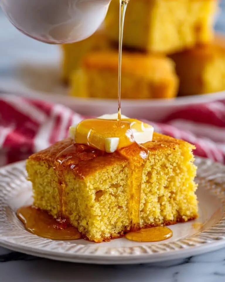 Honey Butter Cornbread Recipe